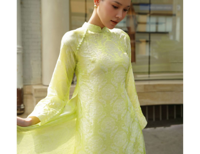 Áo dài Gấm Xanh