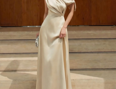 Ivian Dress - Kem Off-White (Cream Ivory)