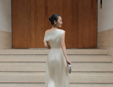 Ivian Dress - Kem Off-White (Cream Ivory)