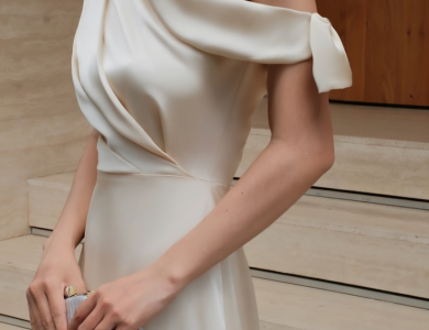 Ivian Dress - Kem Off-White (Cream Ivory)